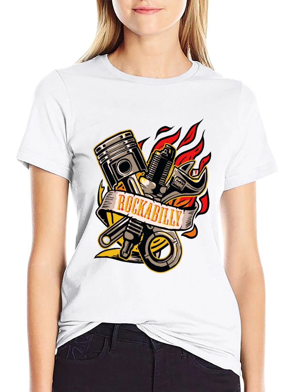 Rockabilly Mechanic T-Shirt