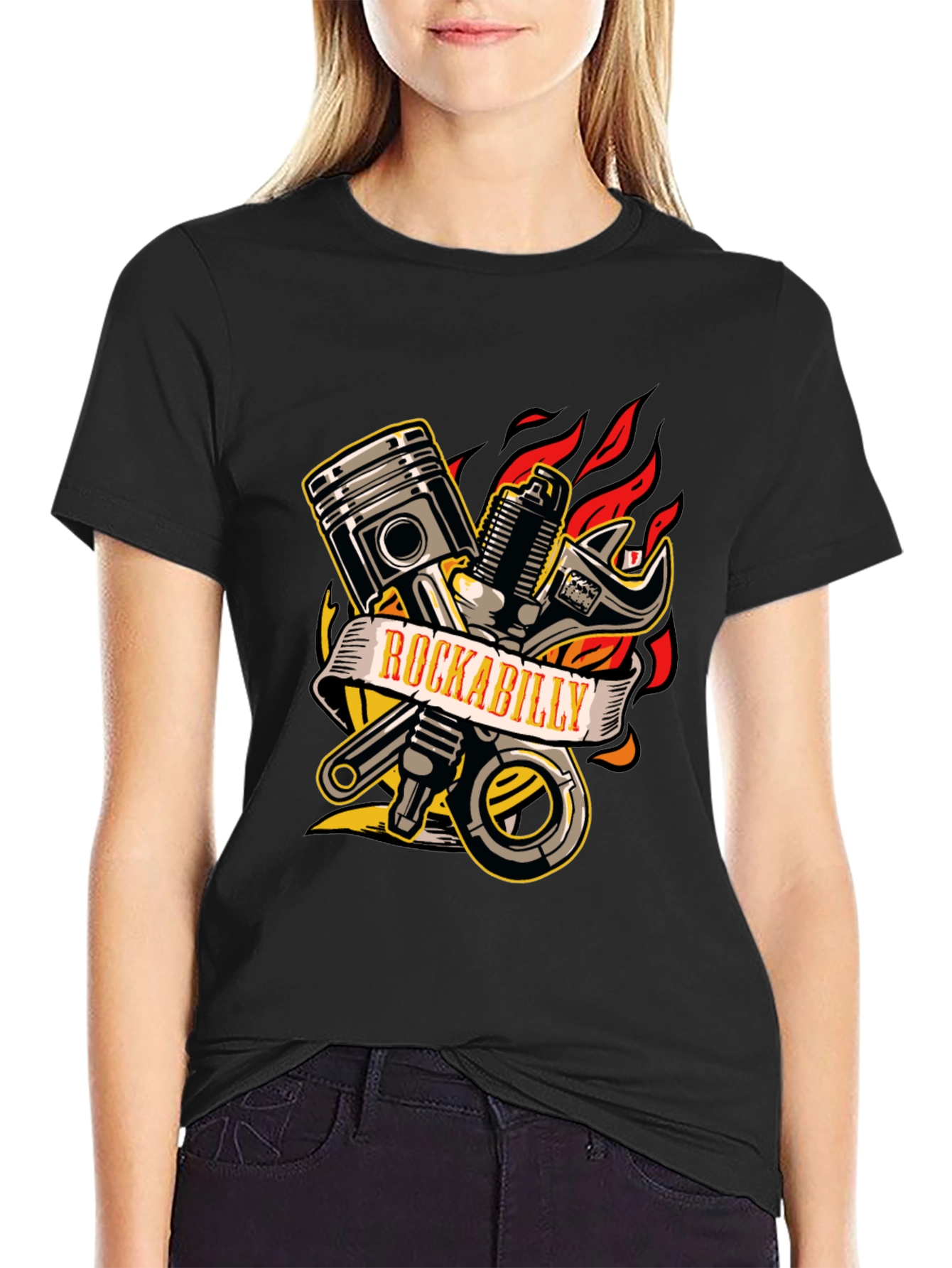Rockabilly Mechanic T-Shirt