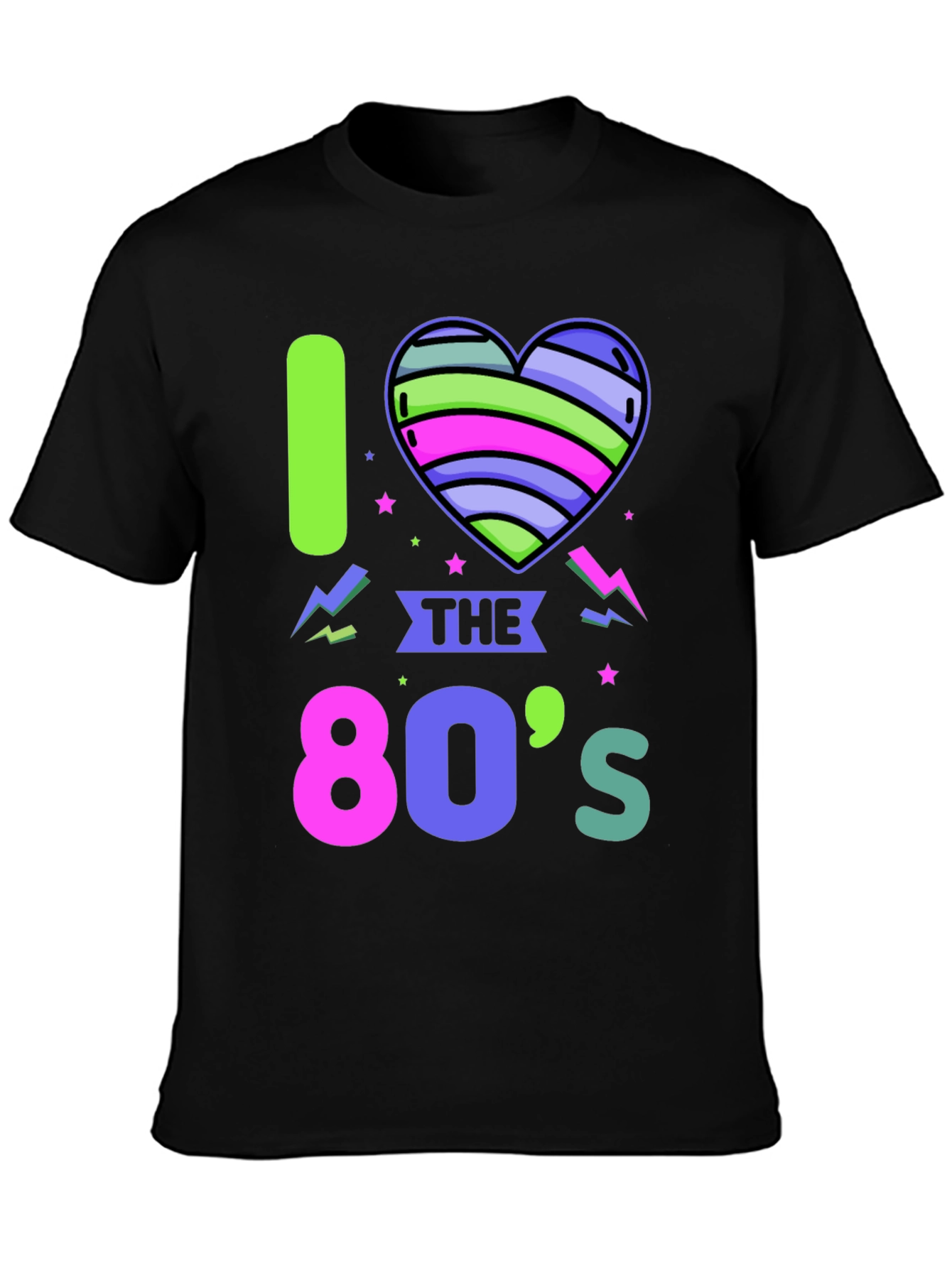 I Love the 80s Retro Graphic T-Shirt