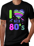 I Love the 80s Retro Graphic T-Shirt