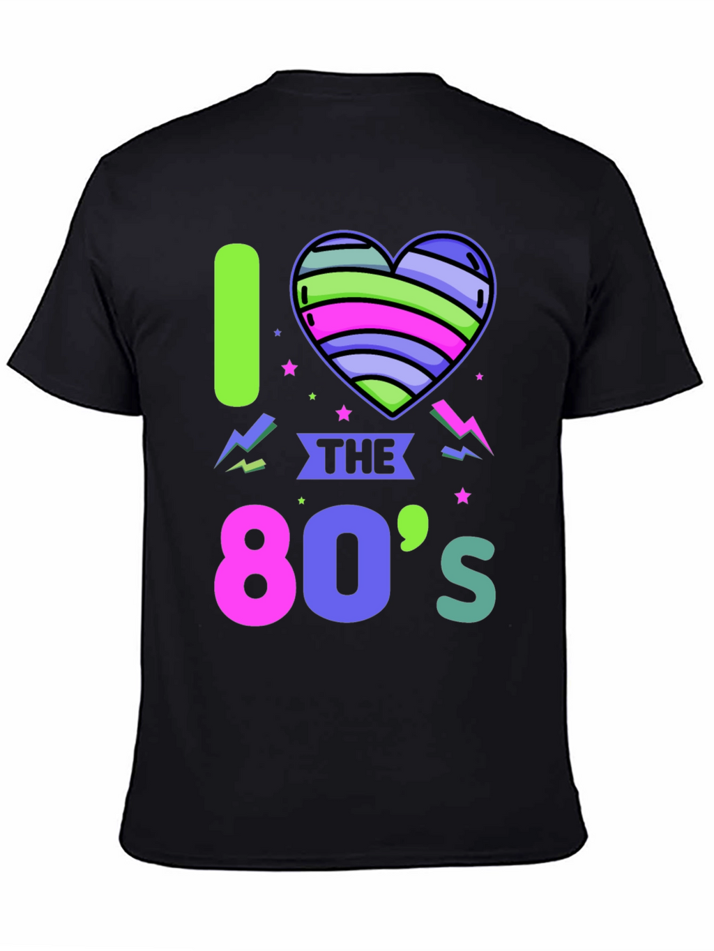 I Love the 80s Retro Graphic T-Shirt