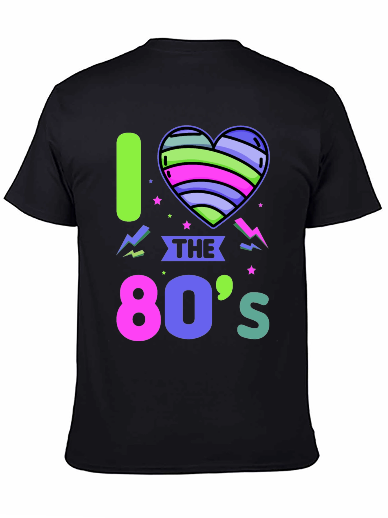 I Love the 80s Retro Graphic T-Shirt