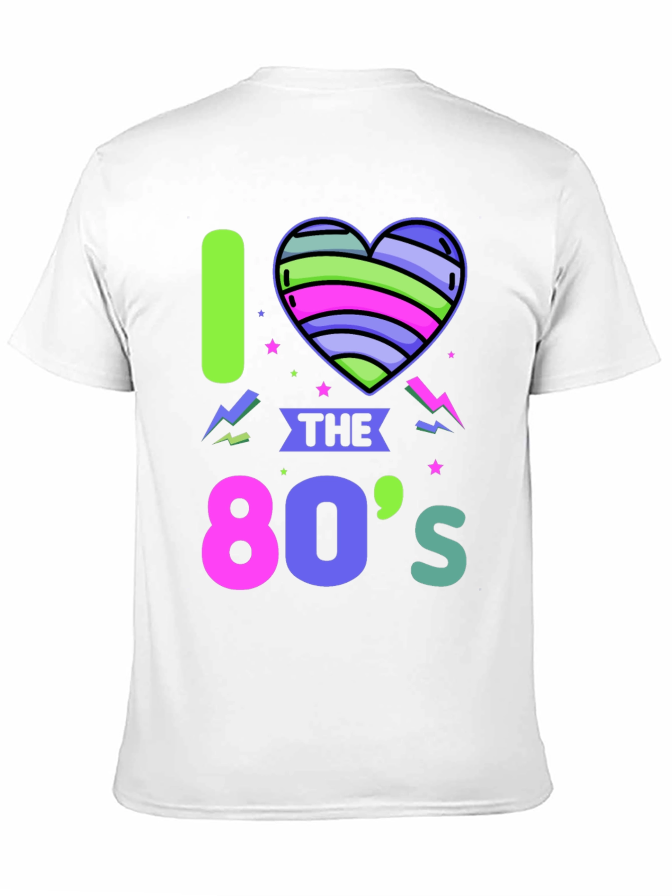 I Love the 80s Retro Graphic T-Shirt