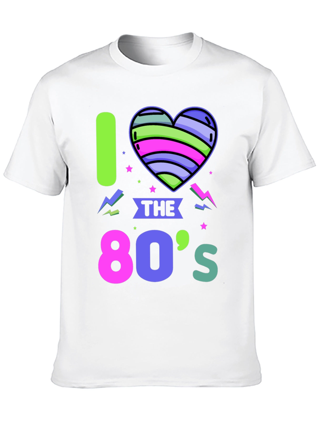 I Love the 80s Retro Graphic T-Shirt