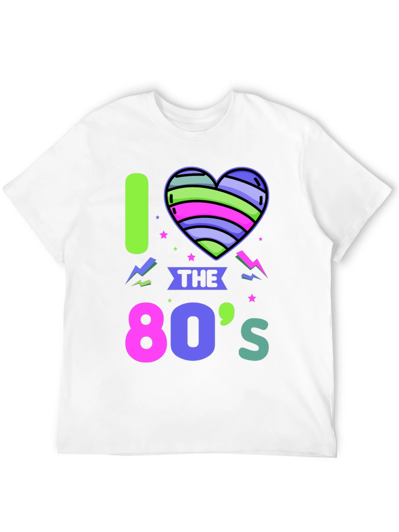 I Love the 80s Retro Graphic T-Shirt