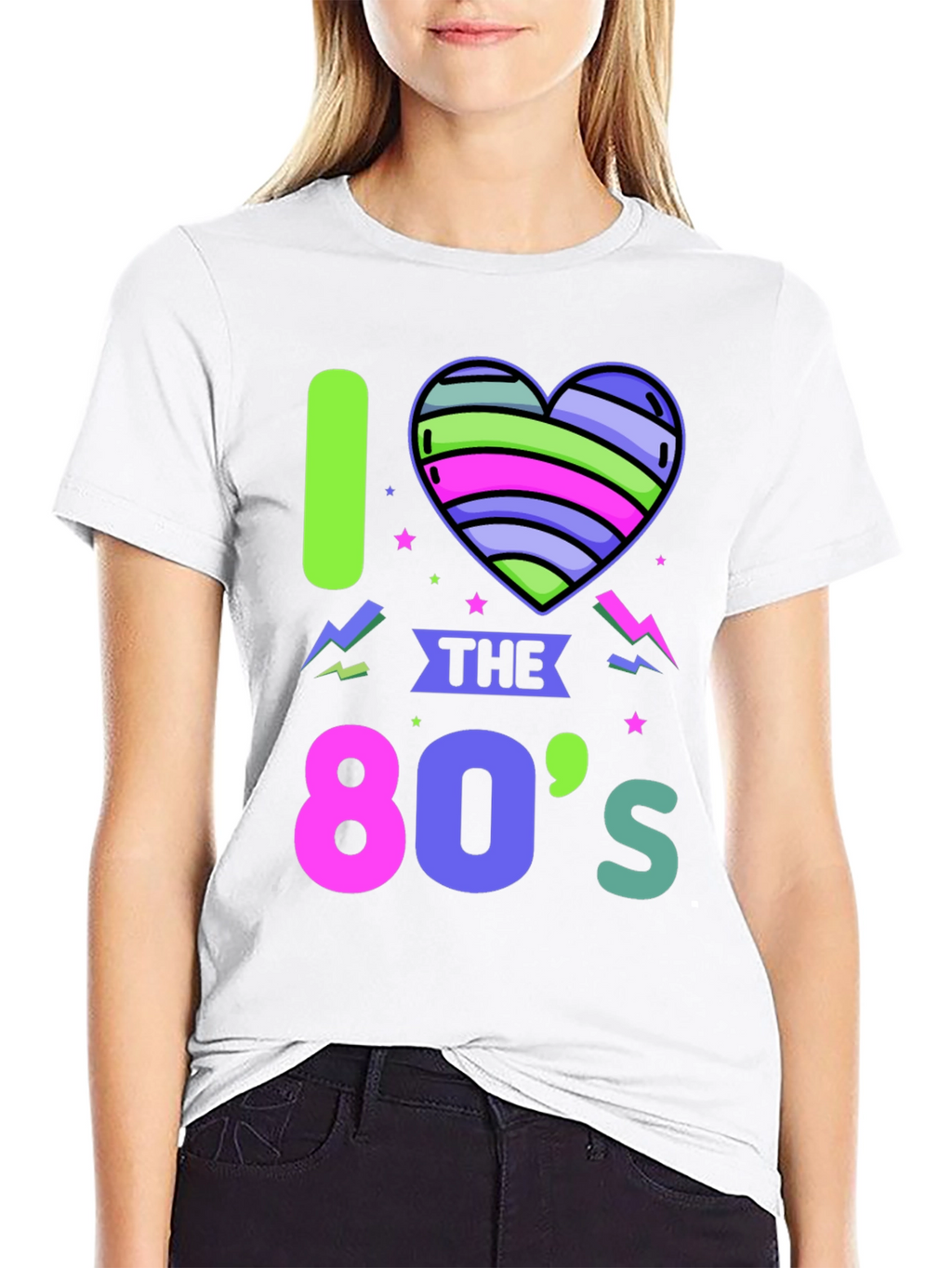 I Love the 80s Retro Graphic T-Shirt
