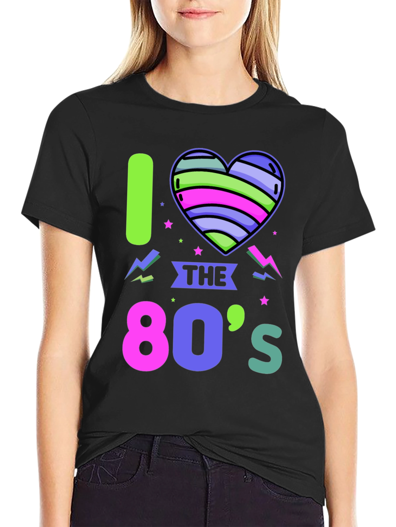 I Love the 80s Retro Graphic T-Shirt