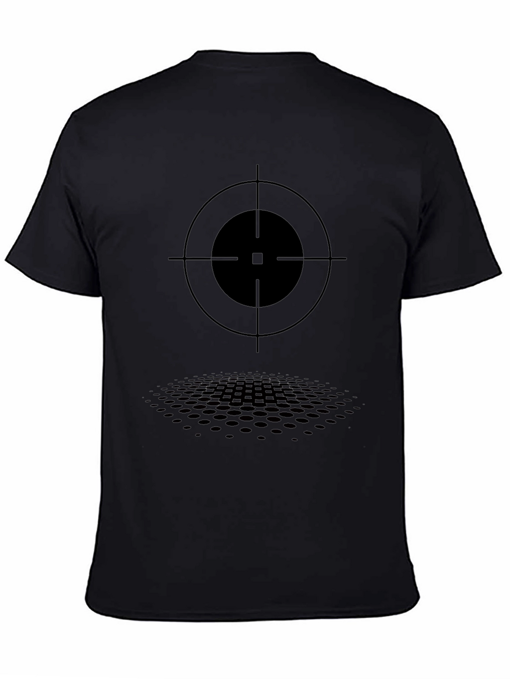 Target Graphic Tee - Mens Black T-Shirt