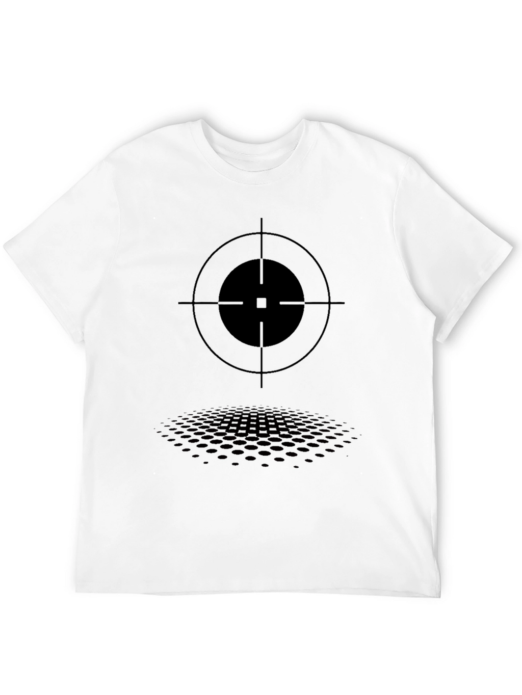 Target Graphic Tee - Mens Black T-Shirt