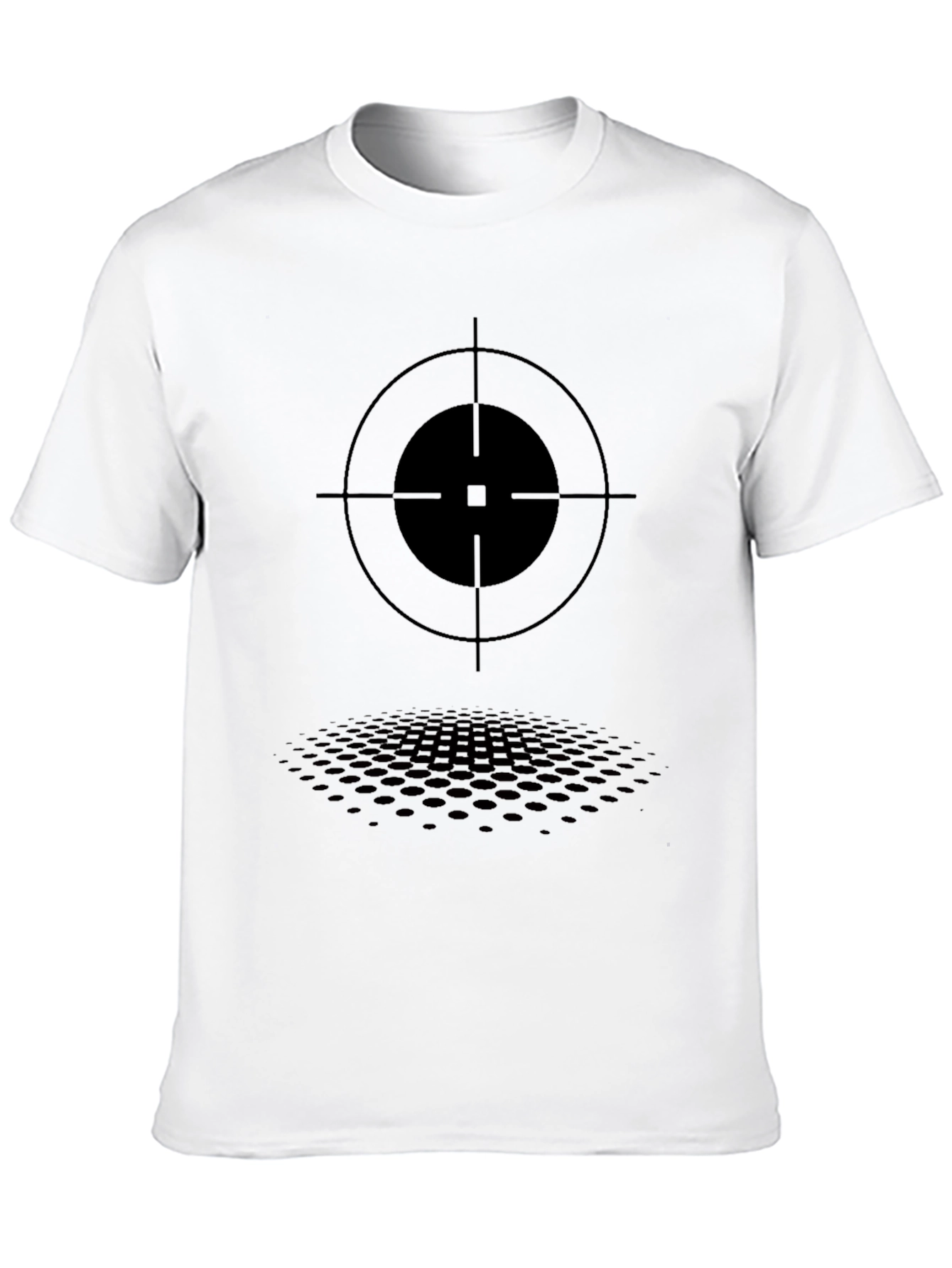 Target Graphic Tee - Mens Black T-Shirt