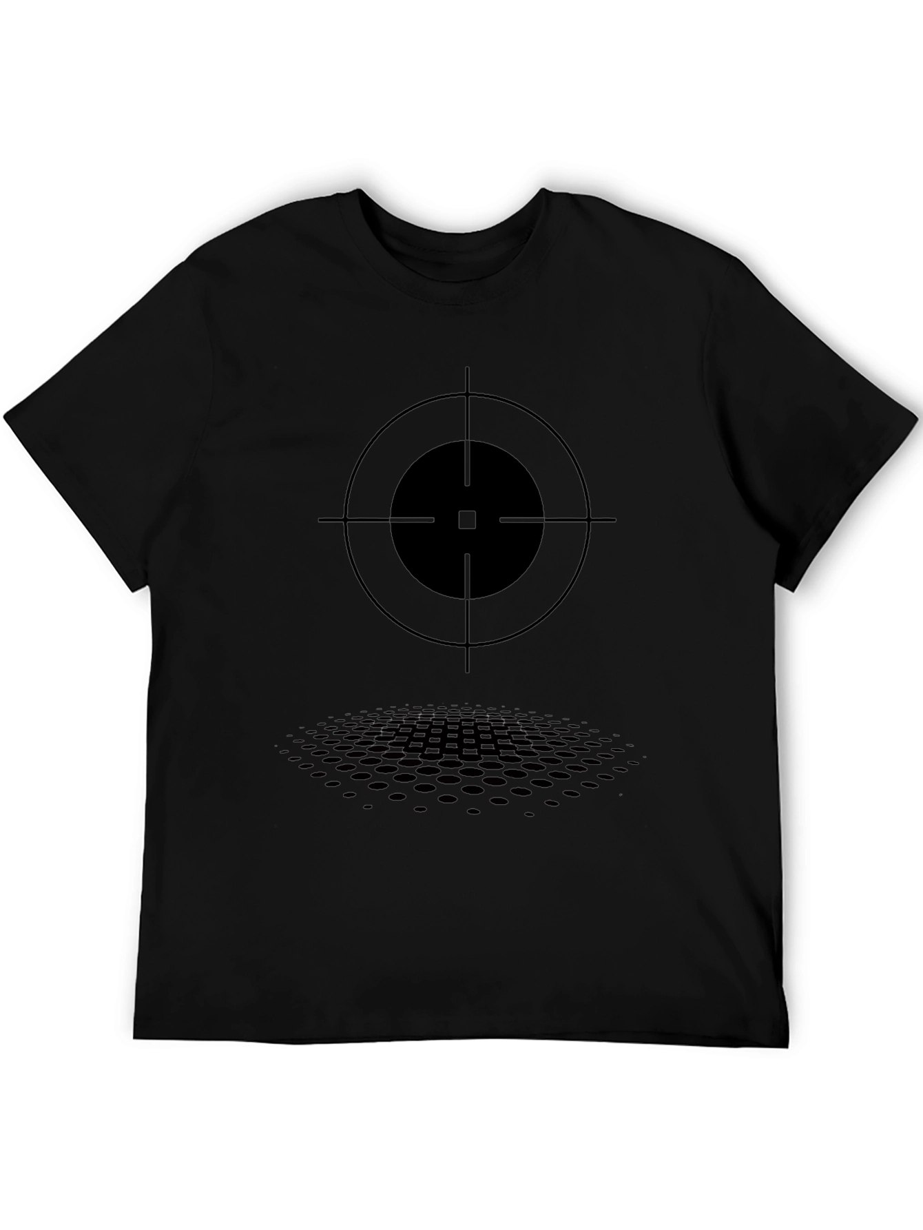Target Graphic Tee - Mens Black T-Shirt