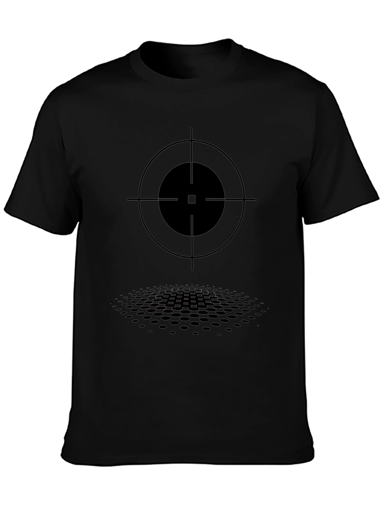 Target Graphic Tee - Mens Black T-Shirt