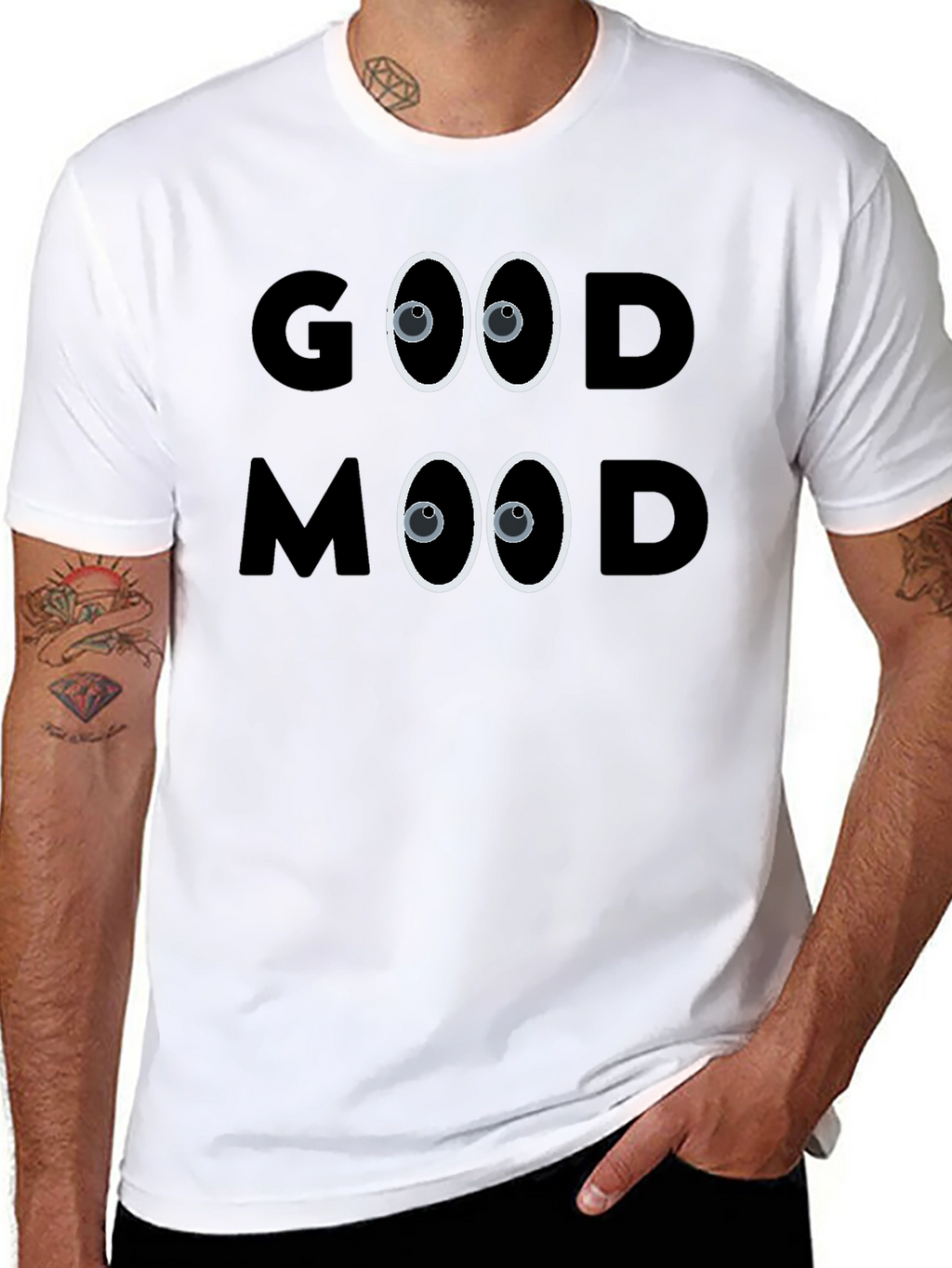 Good Mood T-Shirt: Funny Graphic Tee