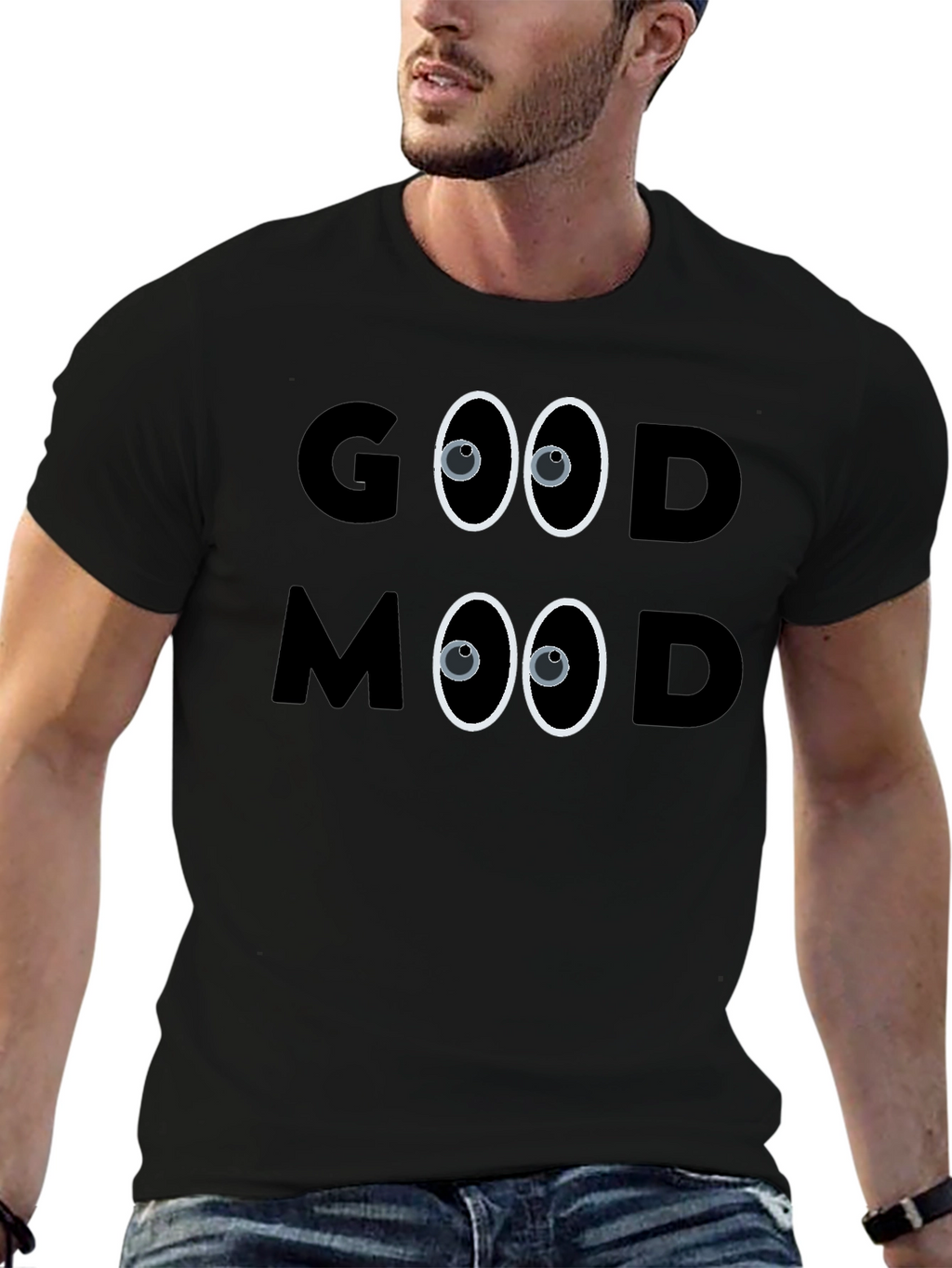 Good Mood T-Shirt: Funny Graphic Tee