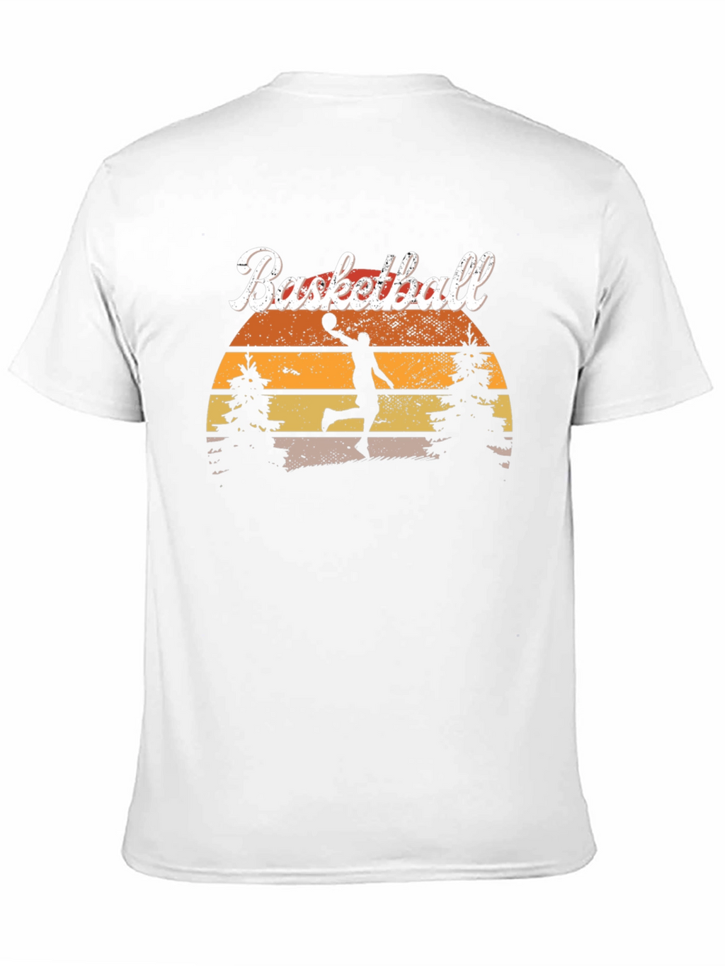 Basketball Sunset Graphic Tee