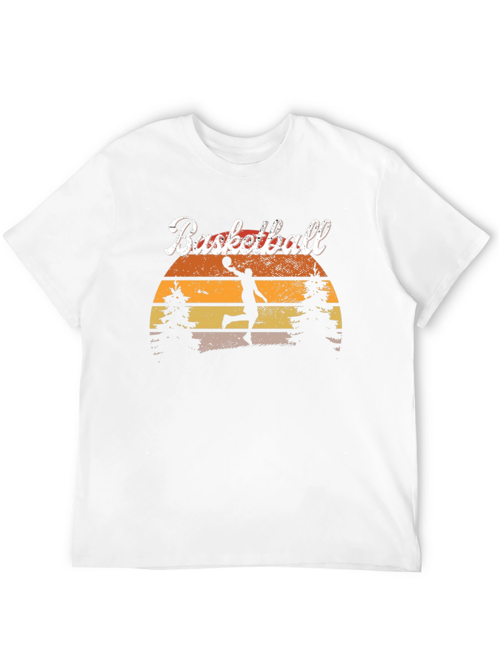 Basketball Sunset Graphic Tee