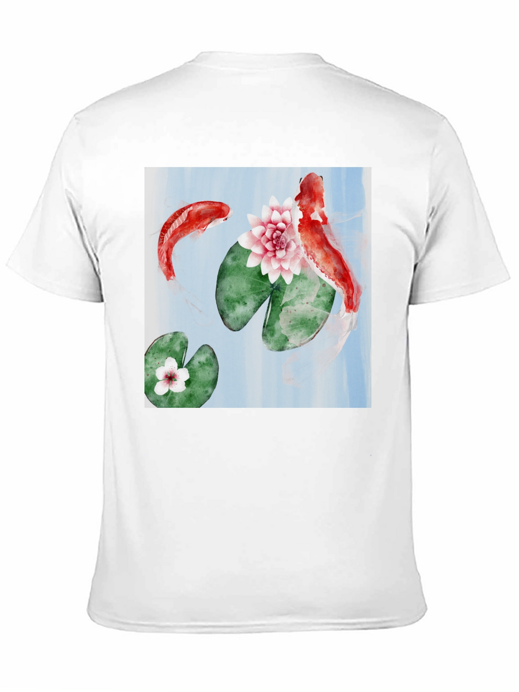 Koi Fish Graphic Tee - Stylish Black T-Shirt