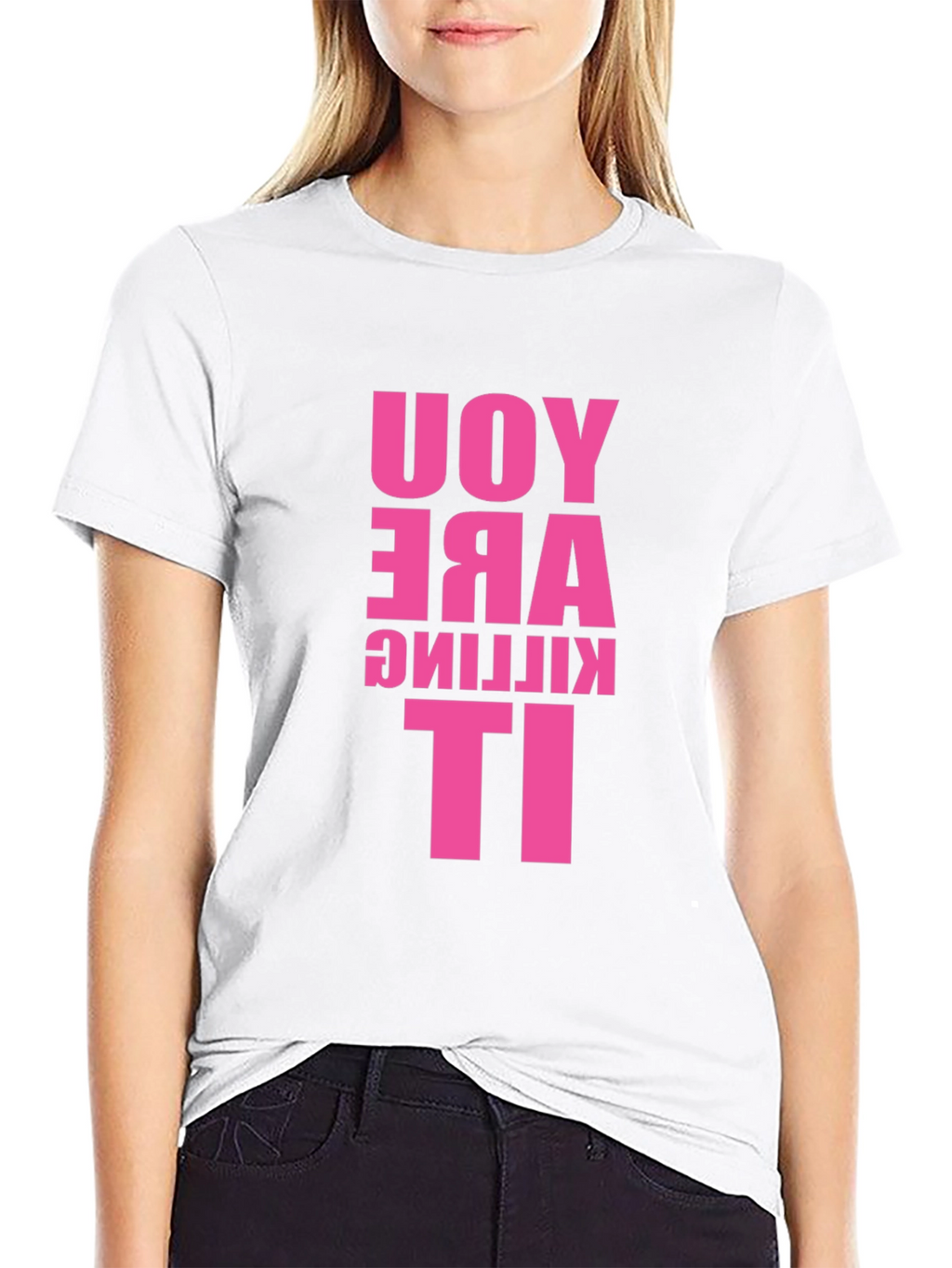 You Are Killing It! Graphic Tee - Black