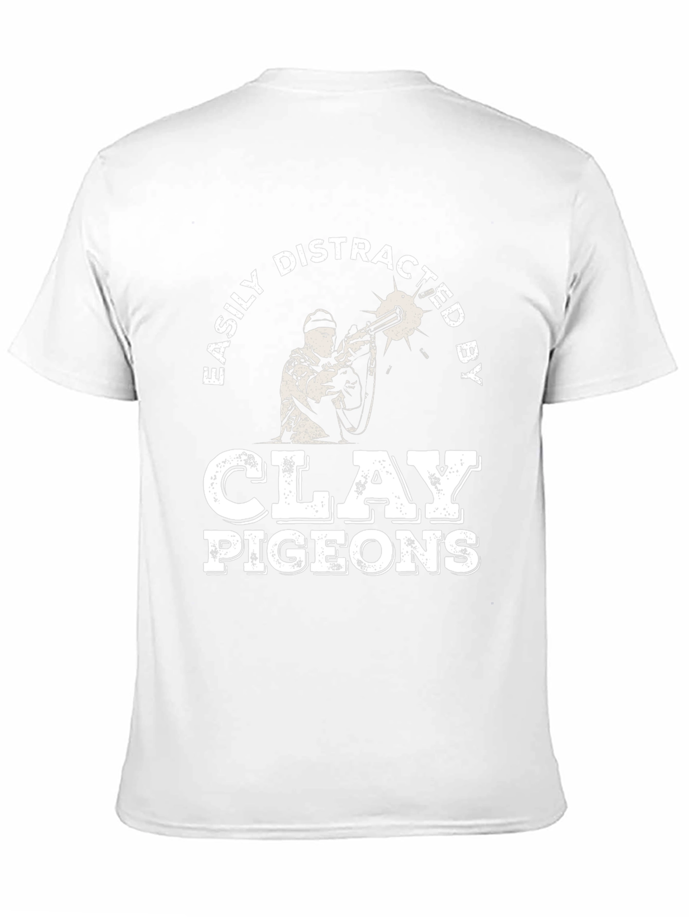 Easily Distracted By Clay Pigeons T-Shirt