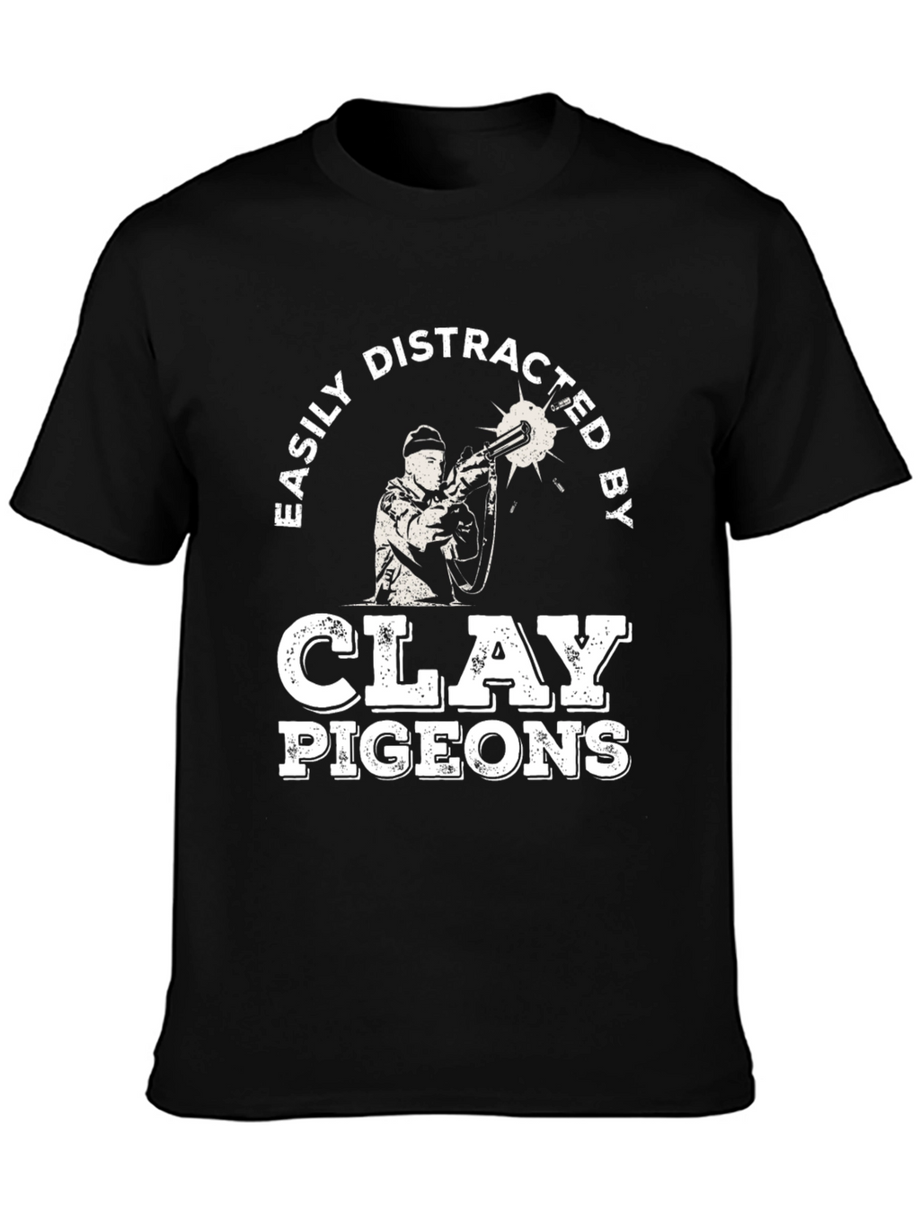 Easily Distracted By Clay Pigeons T-Shirt