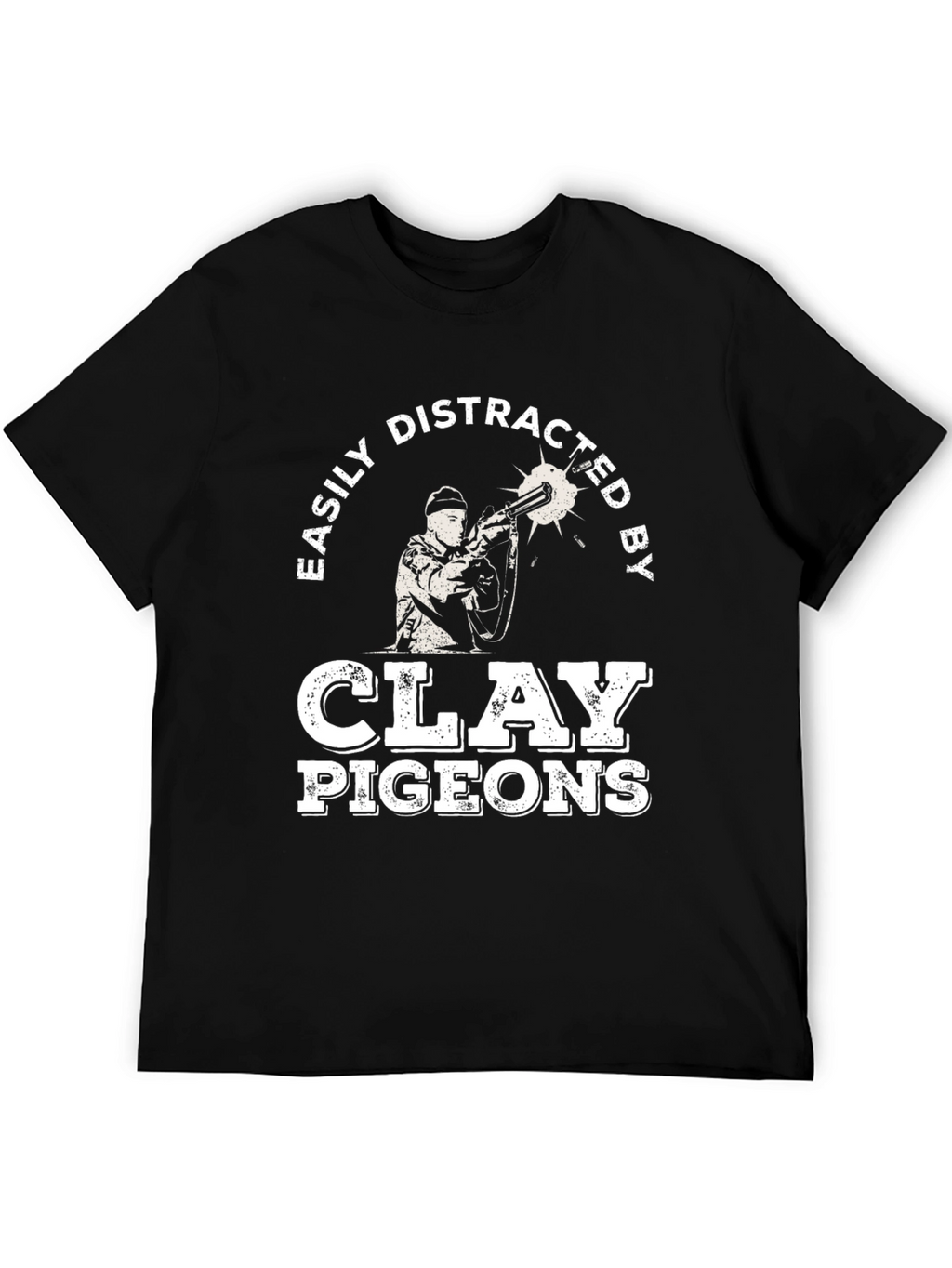 Easily Distracted By Clay Pigeons T-Shirt