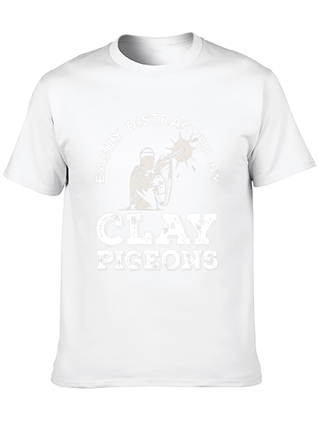 Easily Distracted By Clay Pigeons T-Shirt