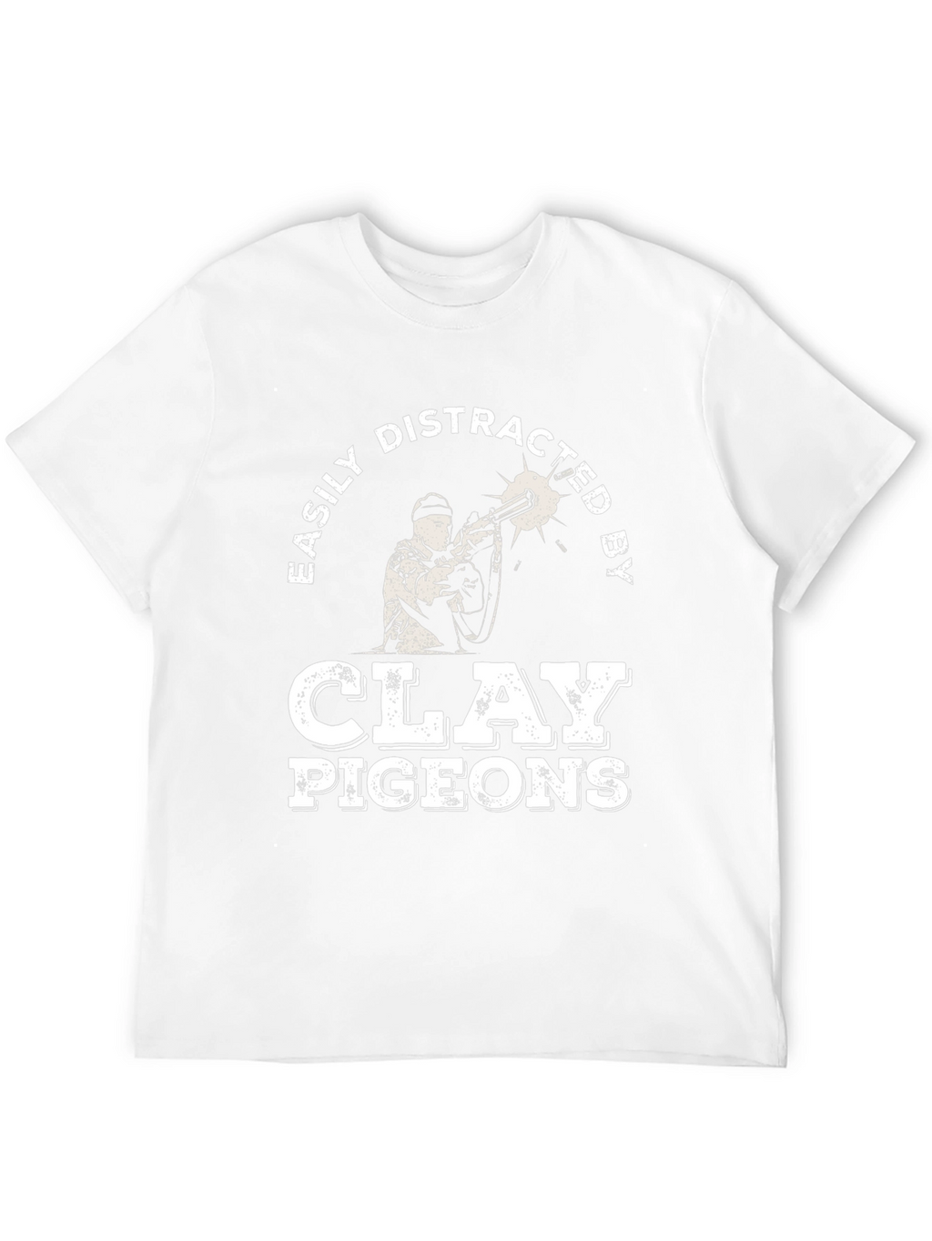 Easily Distracted By Clay Pigeons T-Shirt