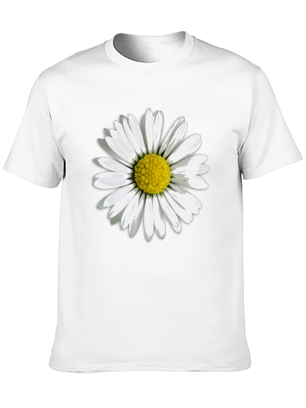Daisy Flower Graphic Print Tee