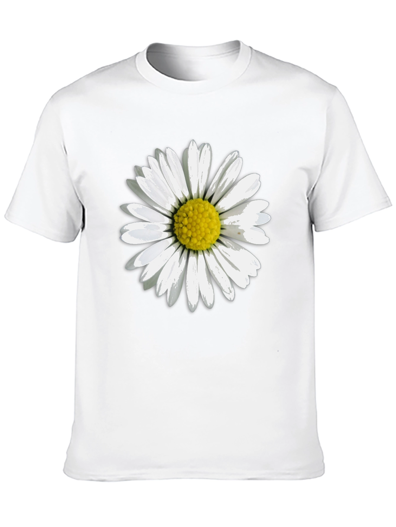 Daisy Flower Graphic Print Tee