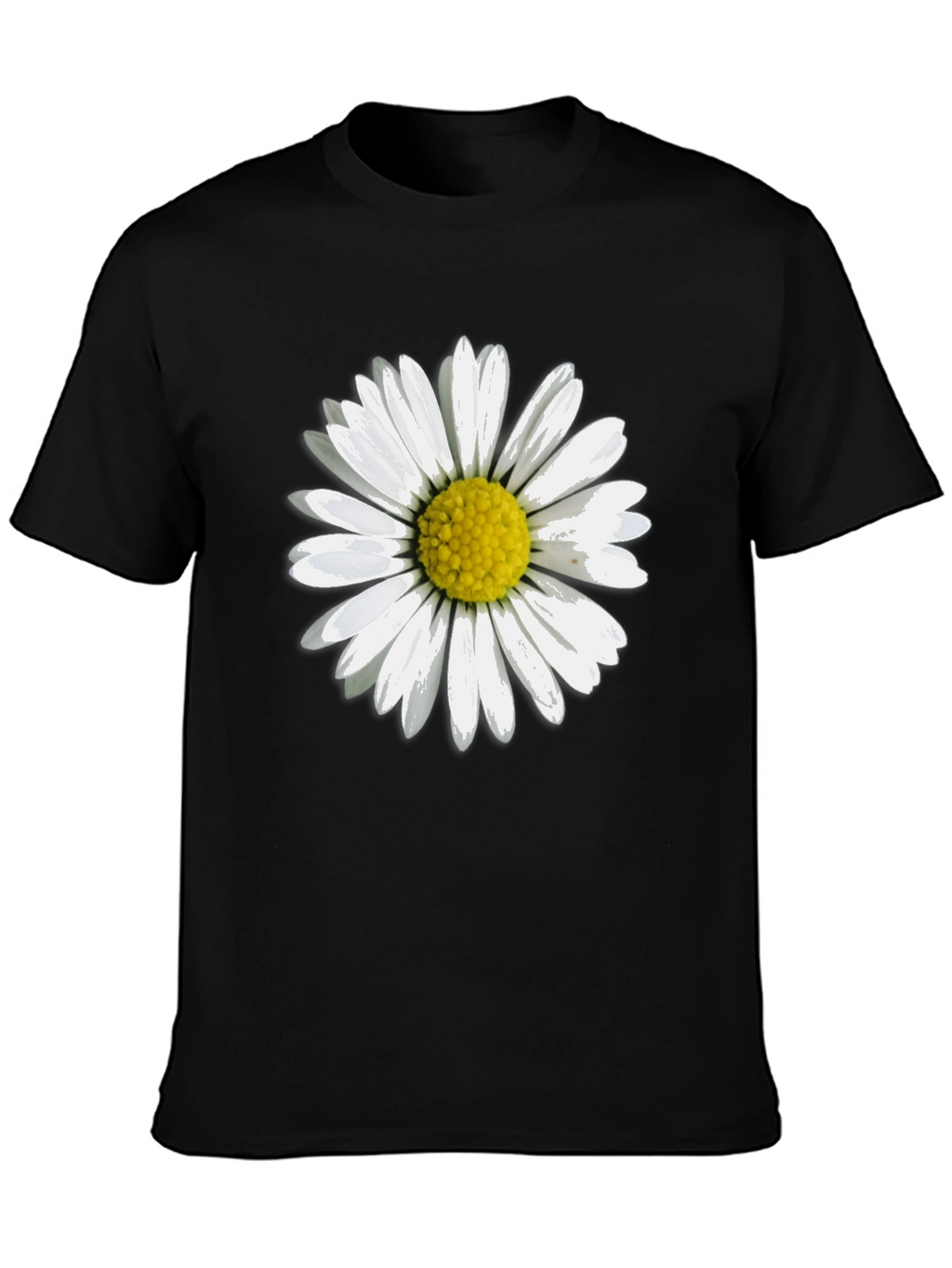 Daisy Flower Graphic Print Tee