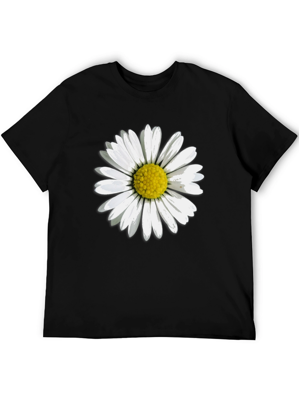 Daisy Flower Graphic Print Tee