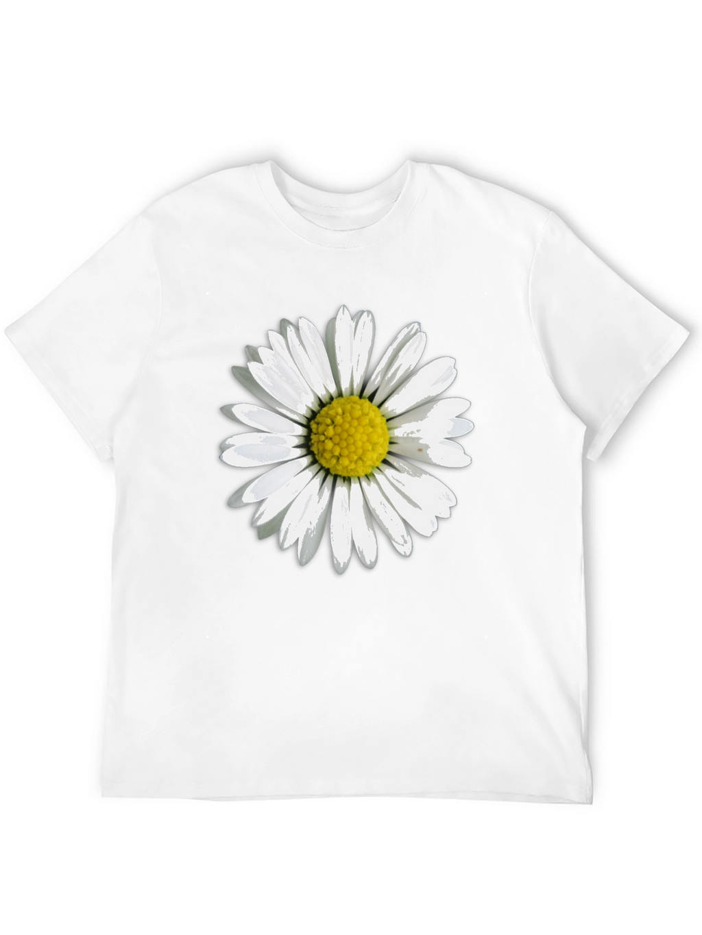 Daisy Flower Graphic Print Tee