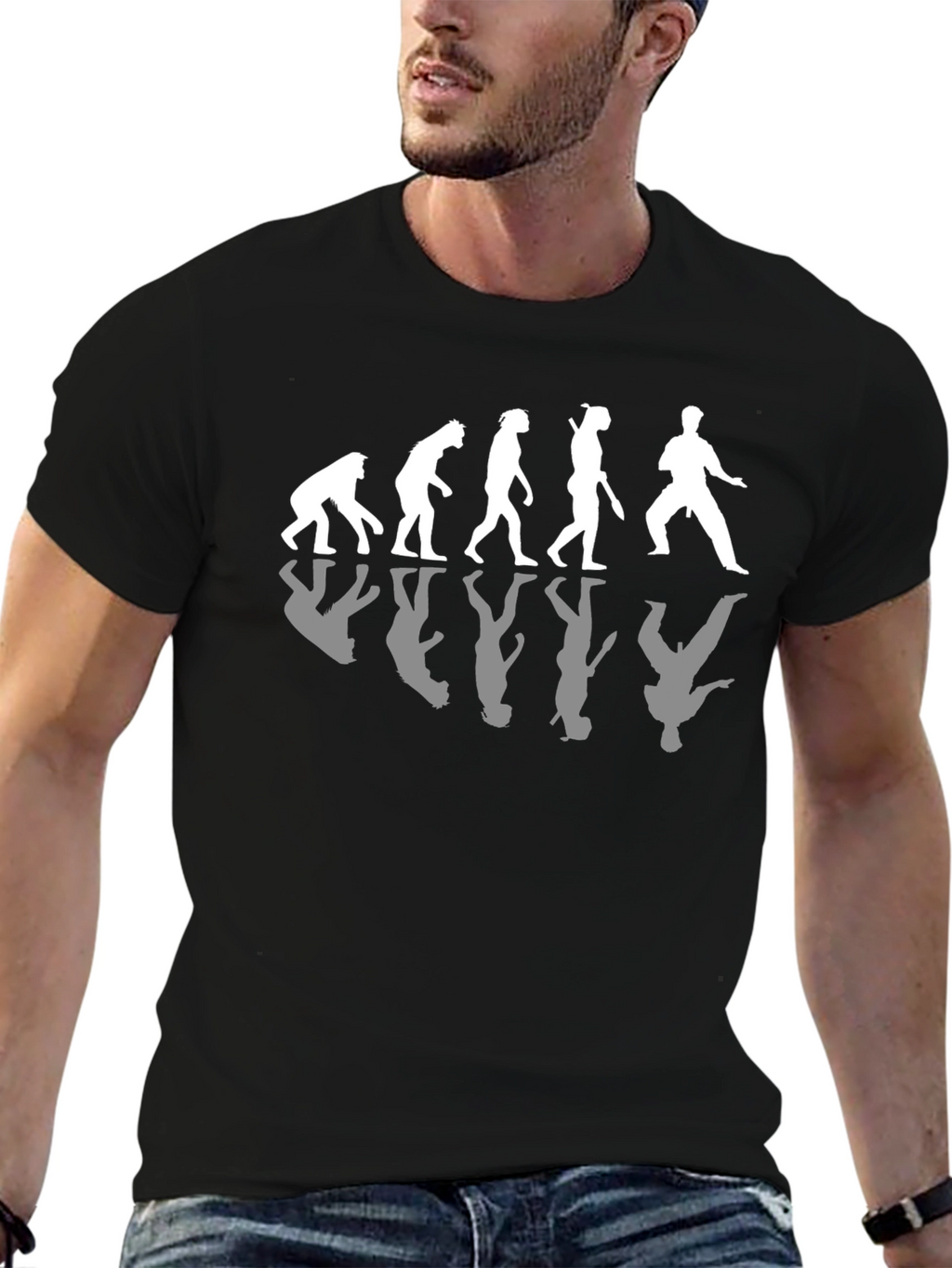 Evolution of a Martial Artist T-Shirt
