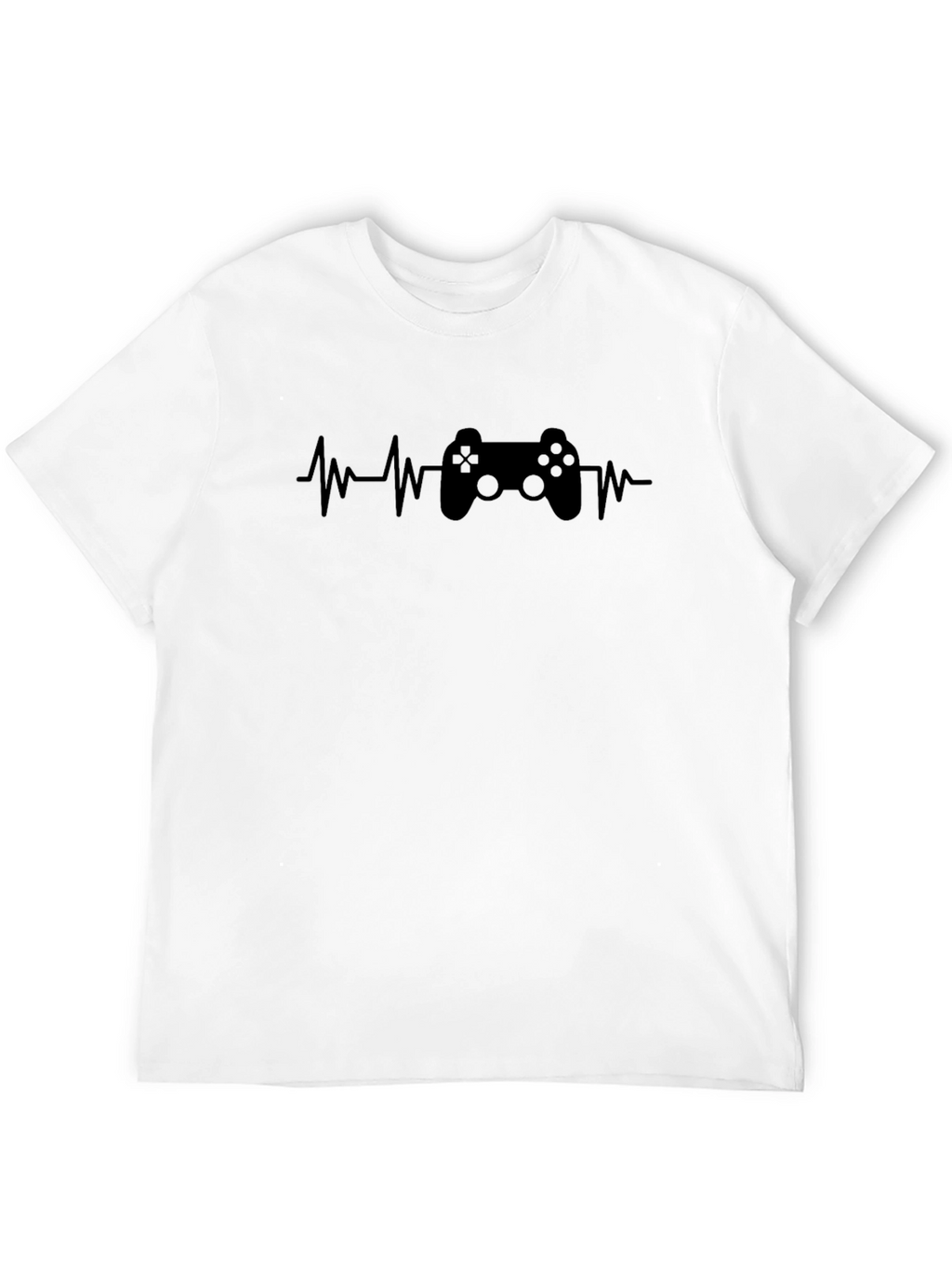 Gamer Heartbeat T-Shirt - Controller Graphic Tee