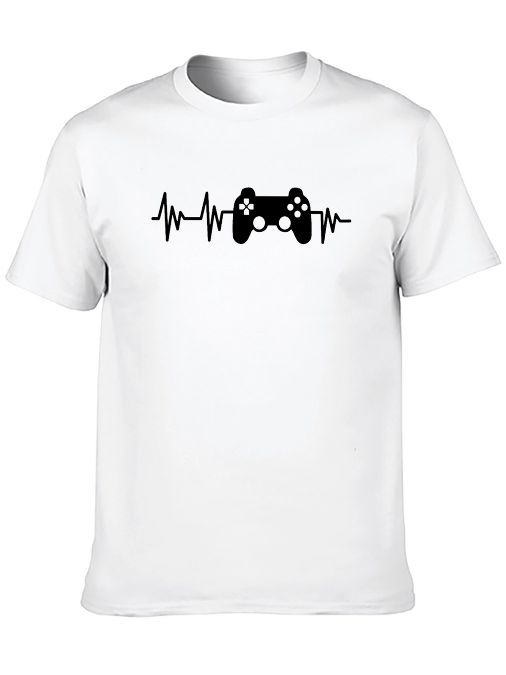 Gamer Heartbeat T-Shirt - Controller Graphic Tee