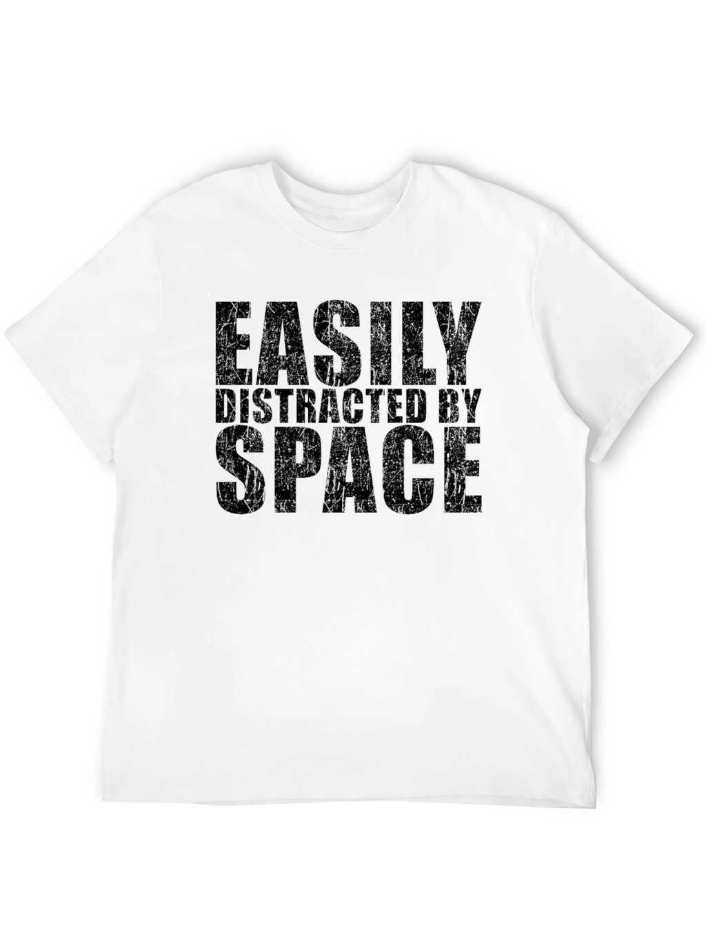 Easily Distracted By Space Graphic T-Shirt