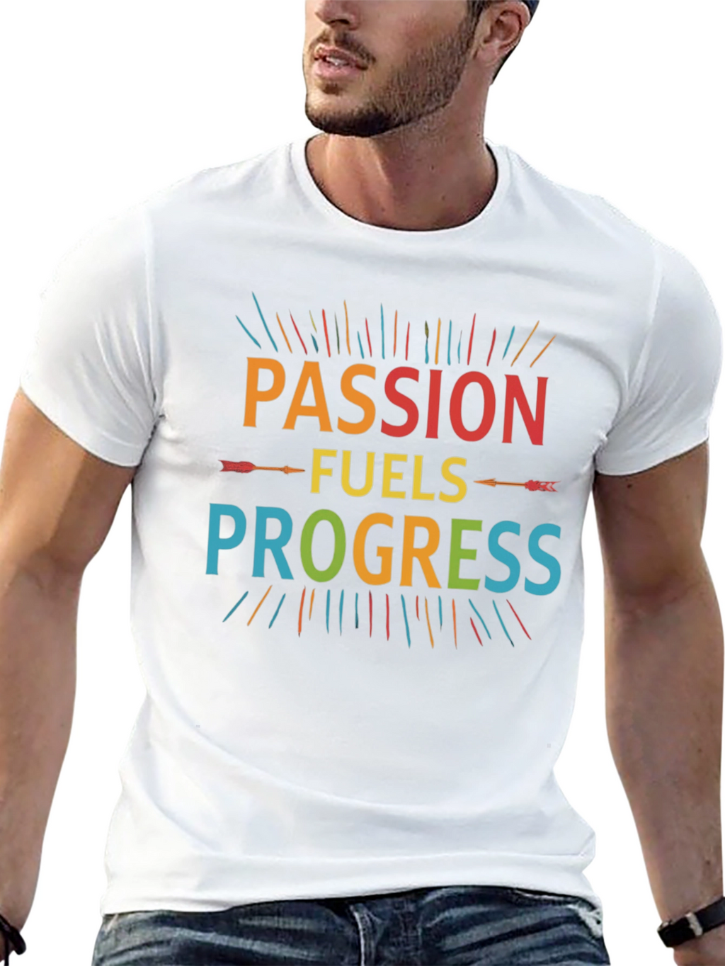 Passion Fuels Progress Graphic Tee