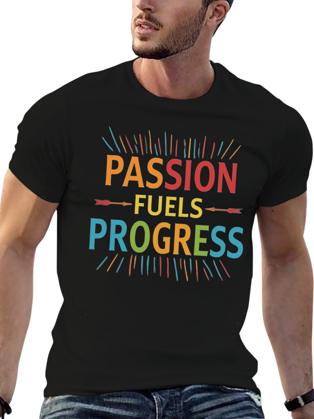 Passion Fuels Progress Graphic Tee