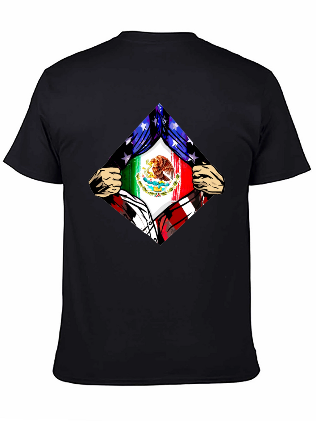 Mexican American Flag Pride T-Shirt