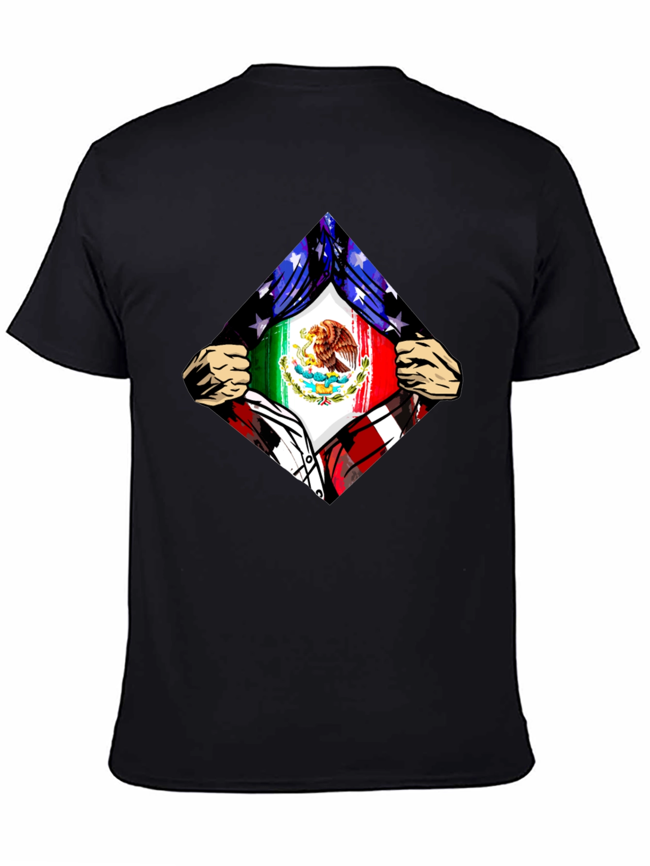 Mexican American Flag Pride T-Shirt