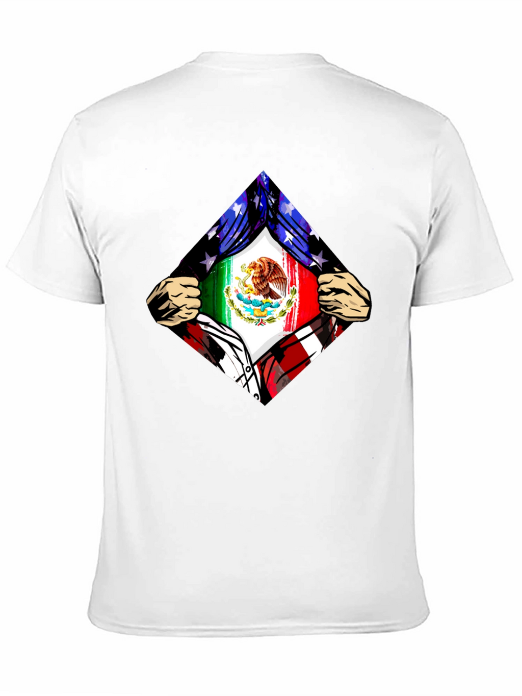 Mexican American Flag Pride T-Shirt