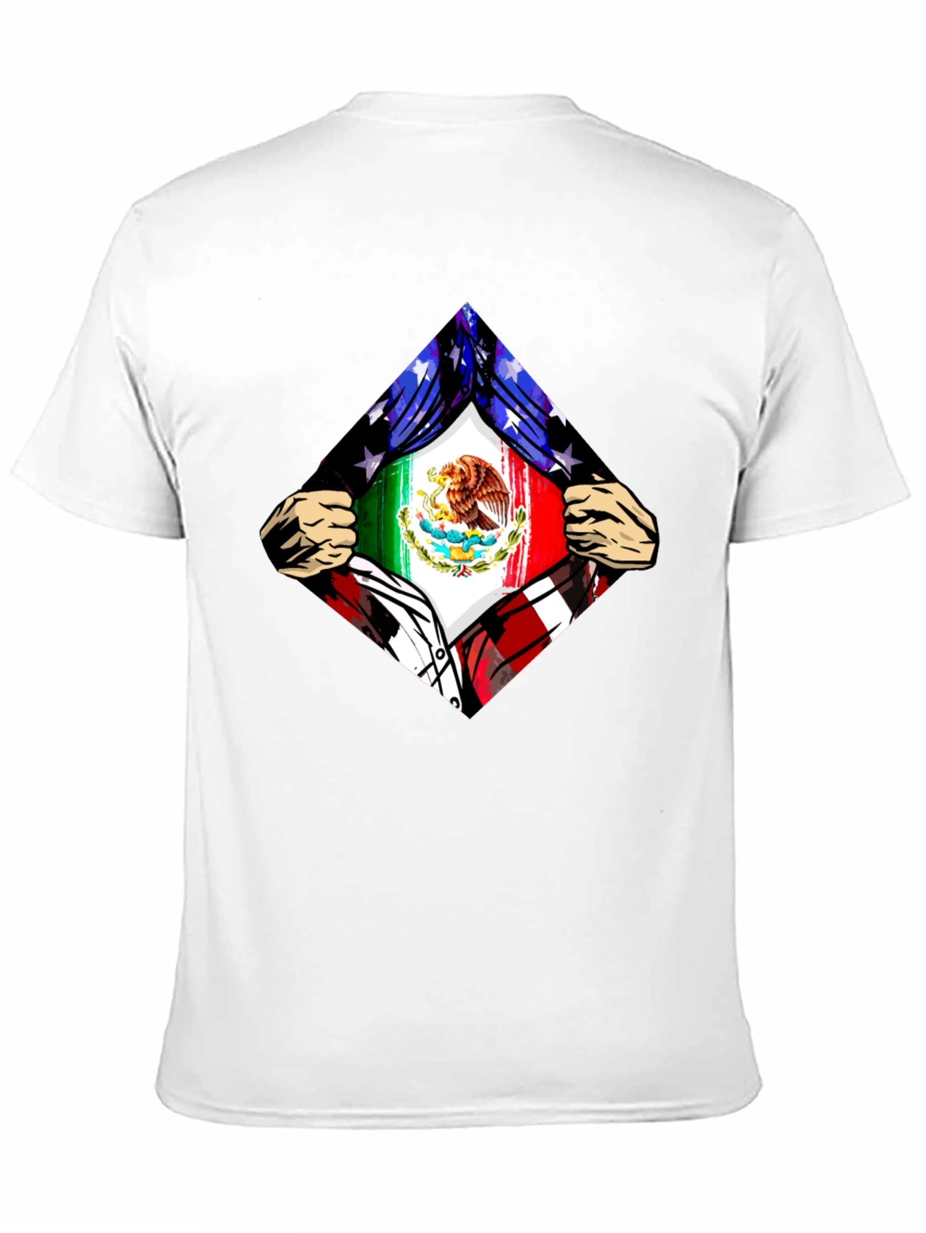 Mexican American Flag Pride T-Shirt