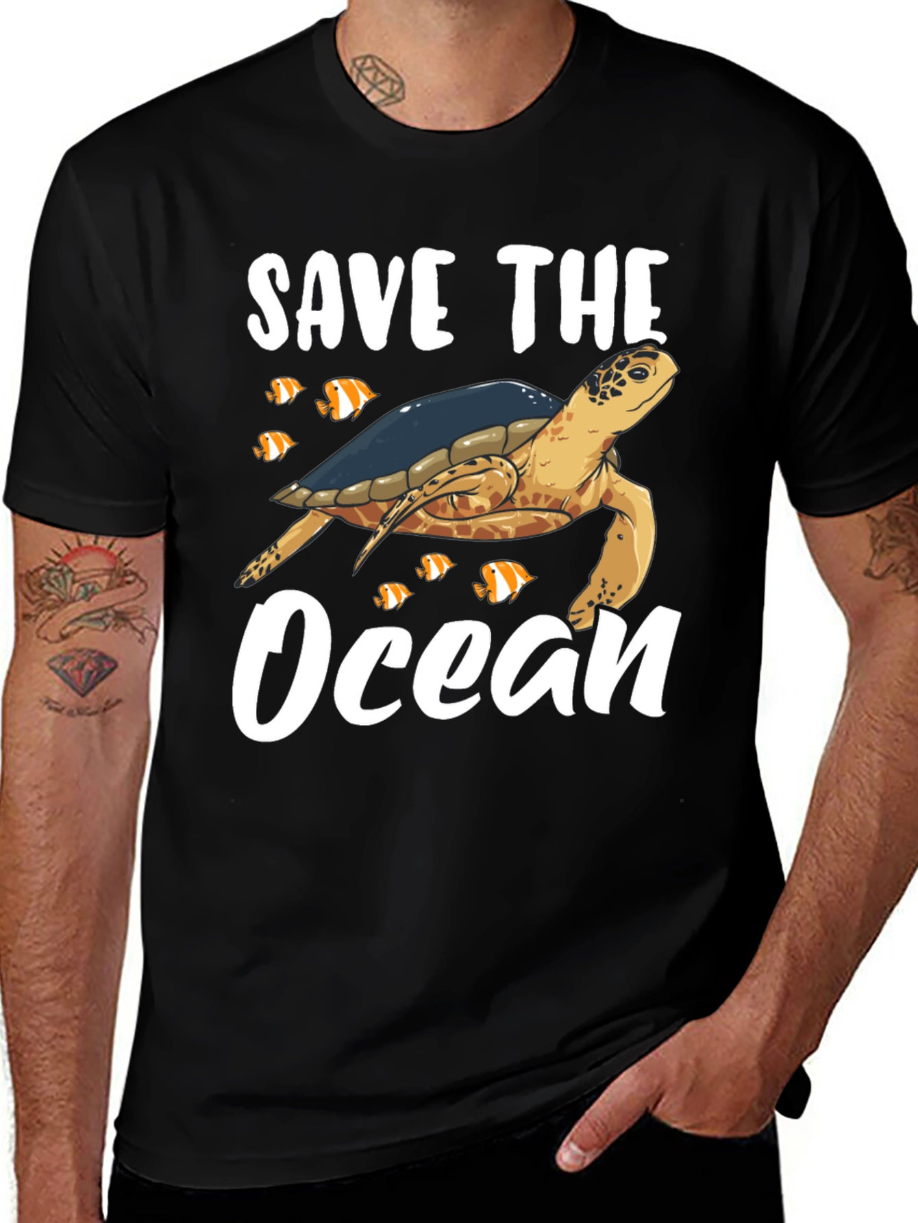 Save The Ocean Turtle T-Shirt