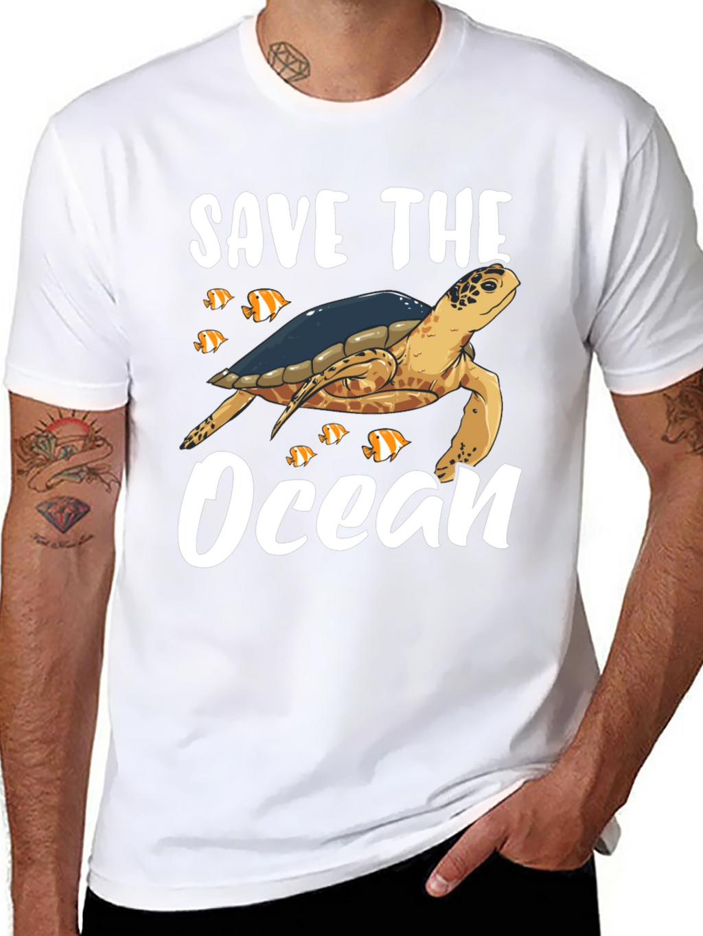 Save The Ocean Turtle T-Shirt