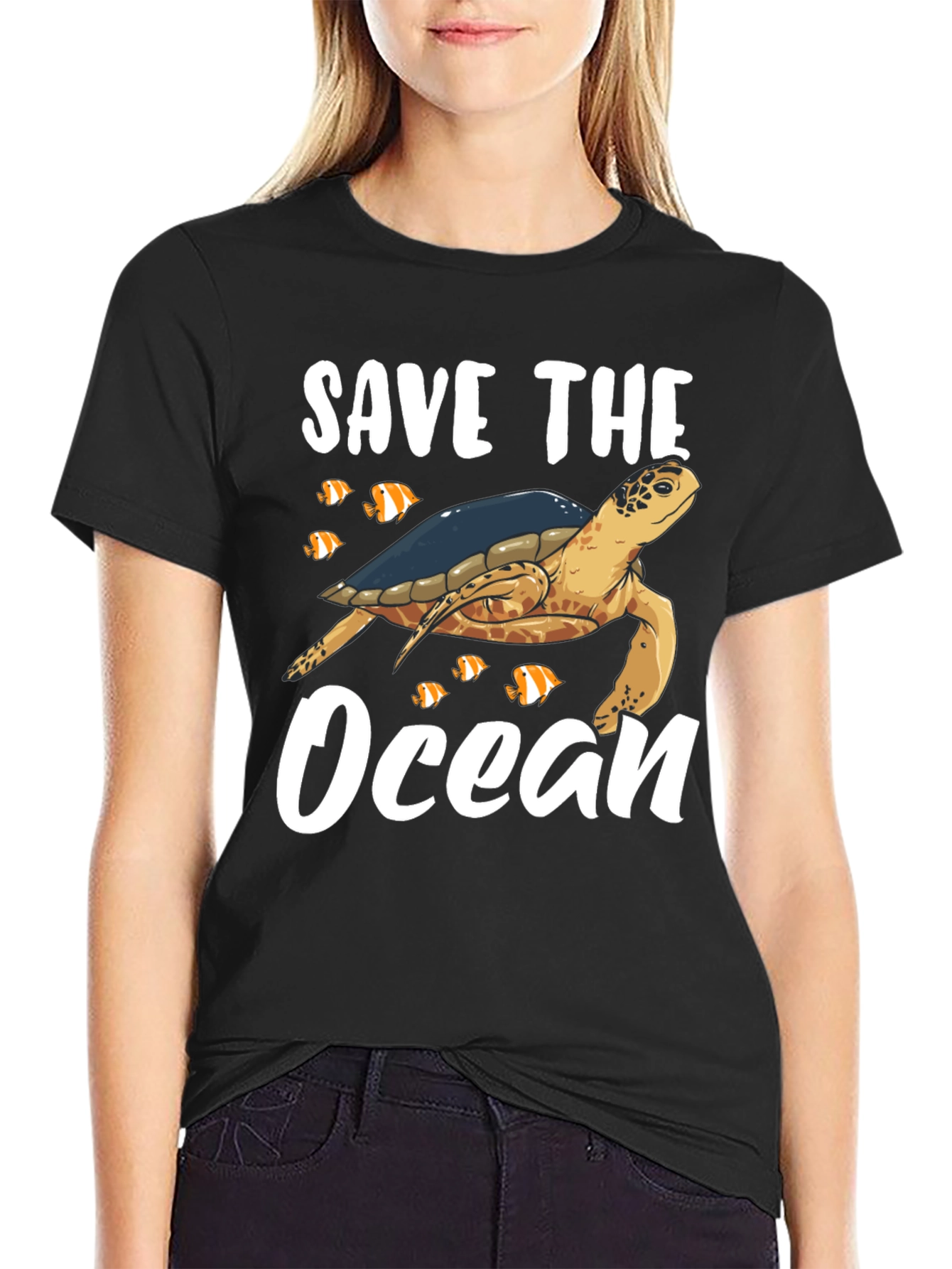 Save The Ocean Turtle T-Shirt