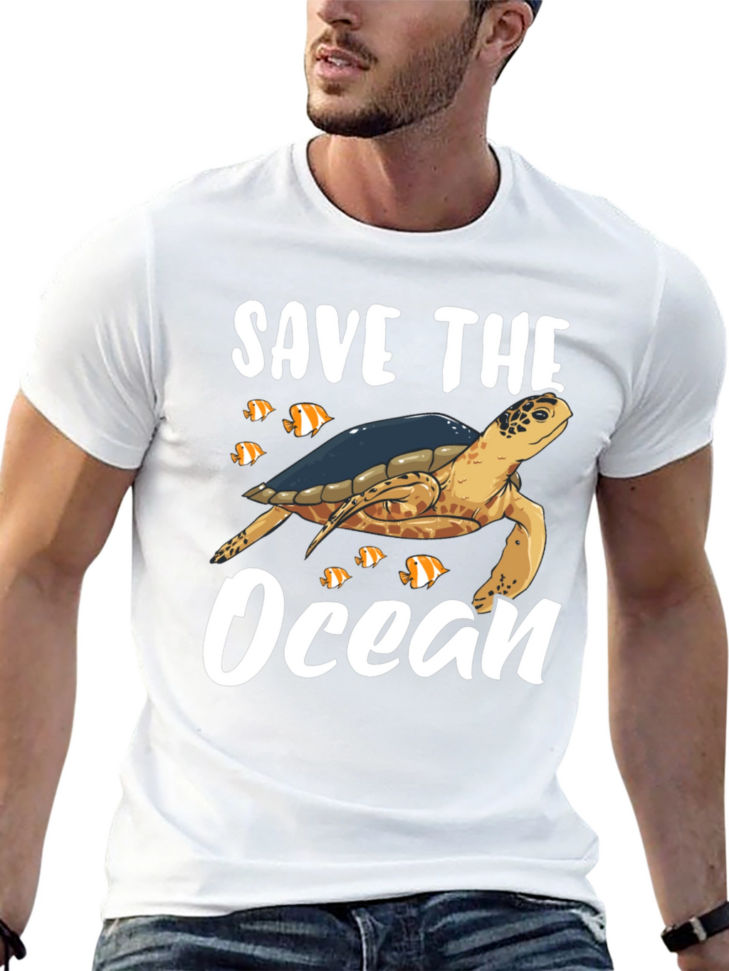 Save The Ocean Turtle T-Shirt