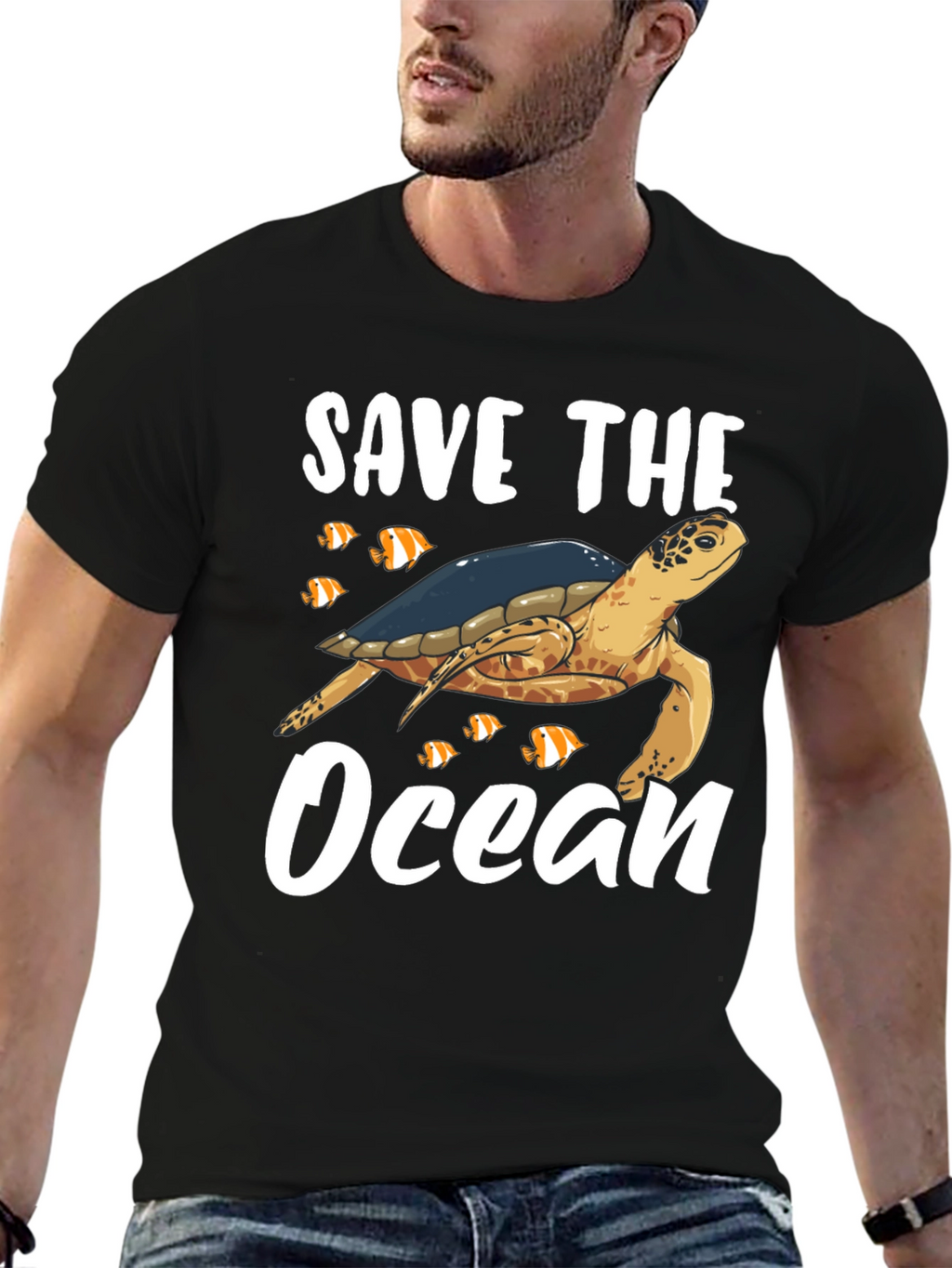 Save The Ocean Turtle T-Shirt