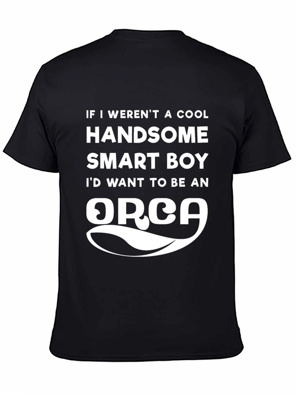 Cool Handsome Smart Boy Orca T-Shirt