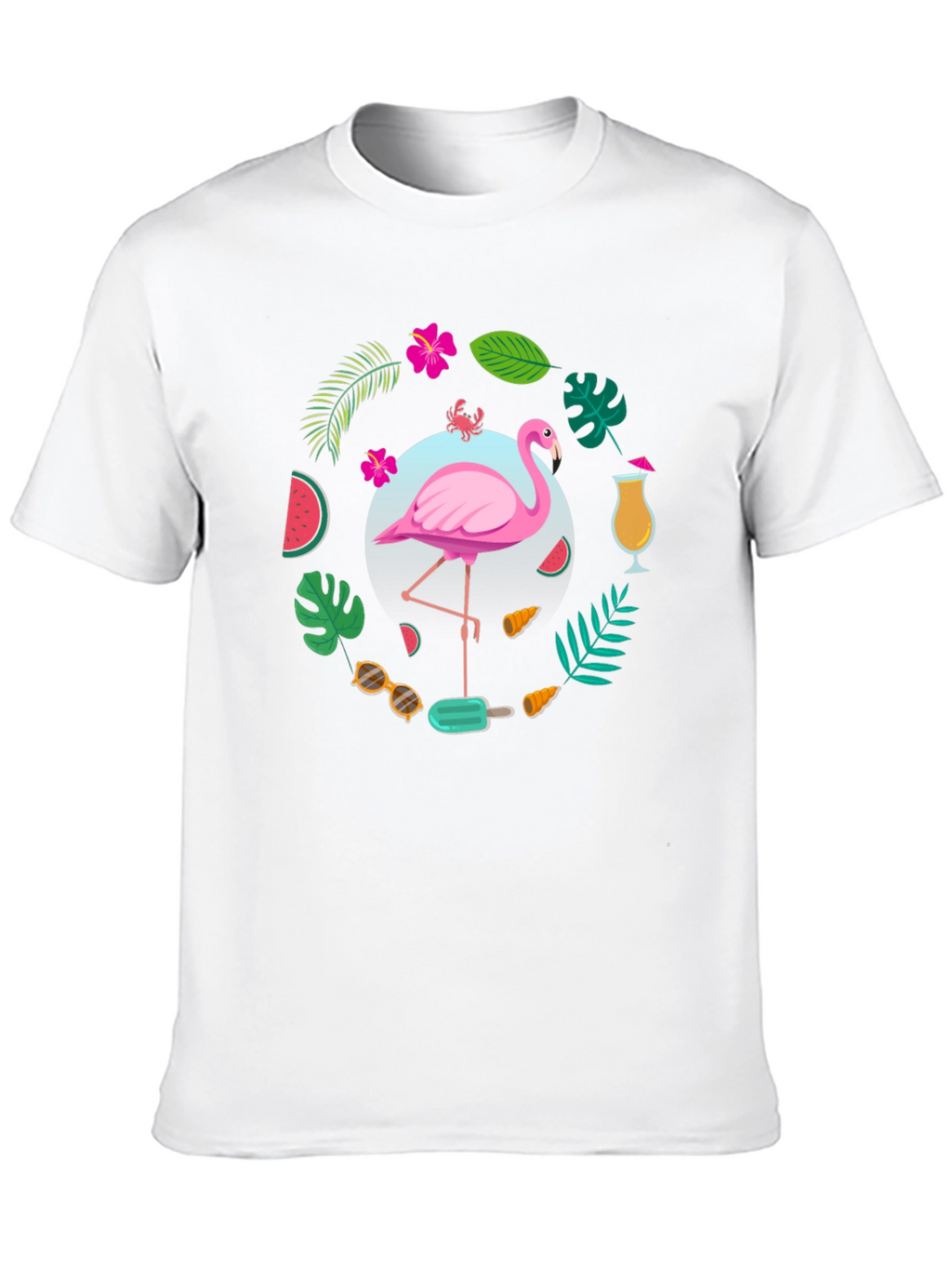 Tropical Flamingo T-Shirt