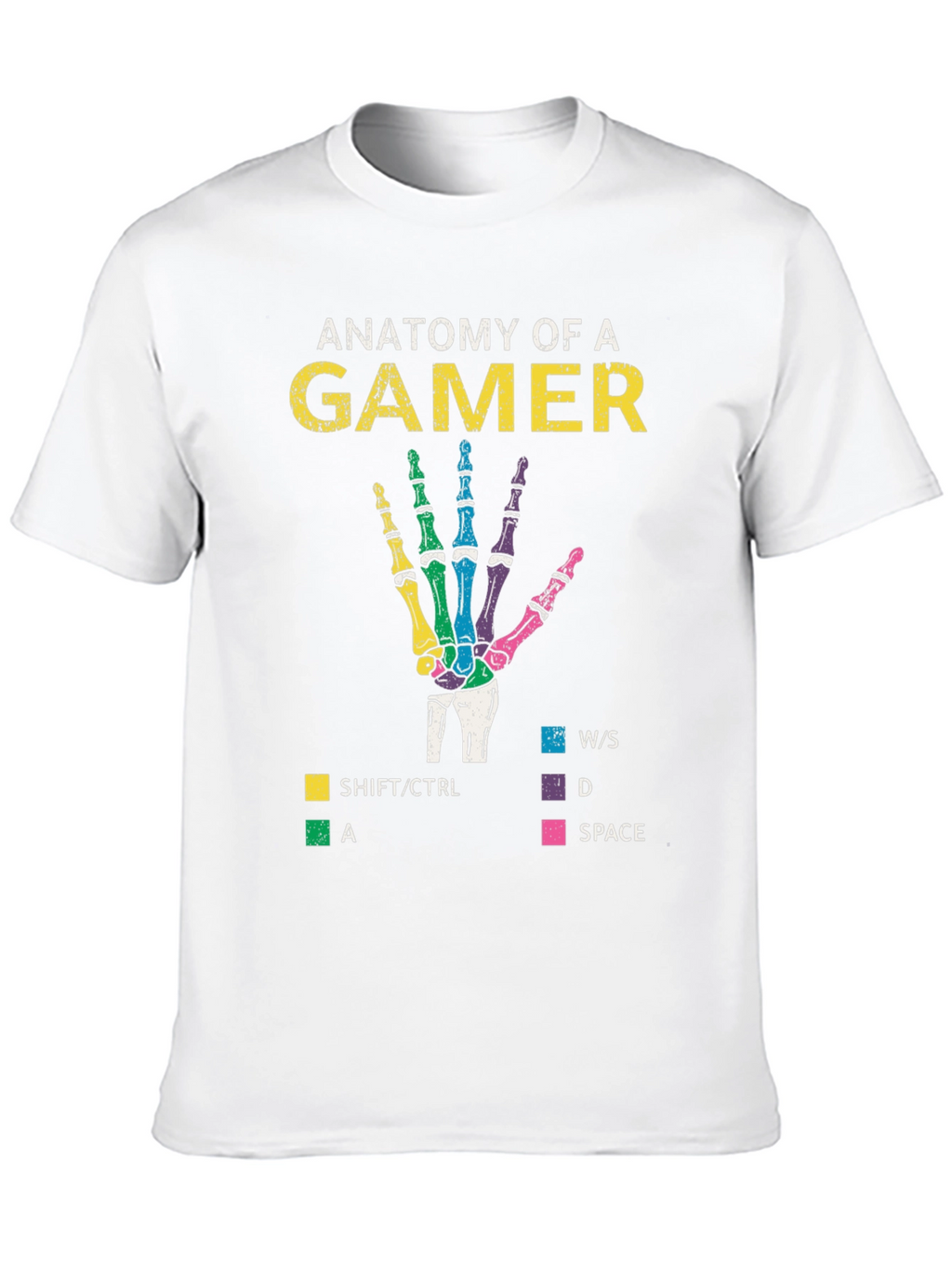 Anatomy of a Gamer T-Shirt
